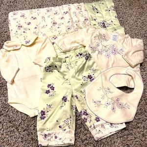 Gymboree Vintage 2003 Cherry Blossom 3-6 Months Set